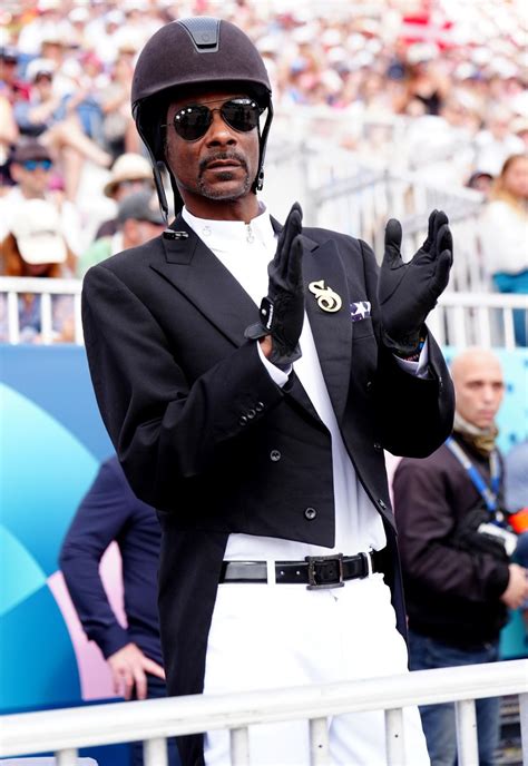 snoop dogg at dressage.